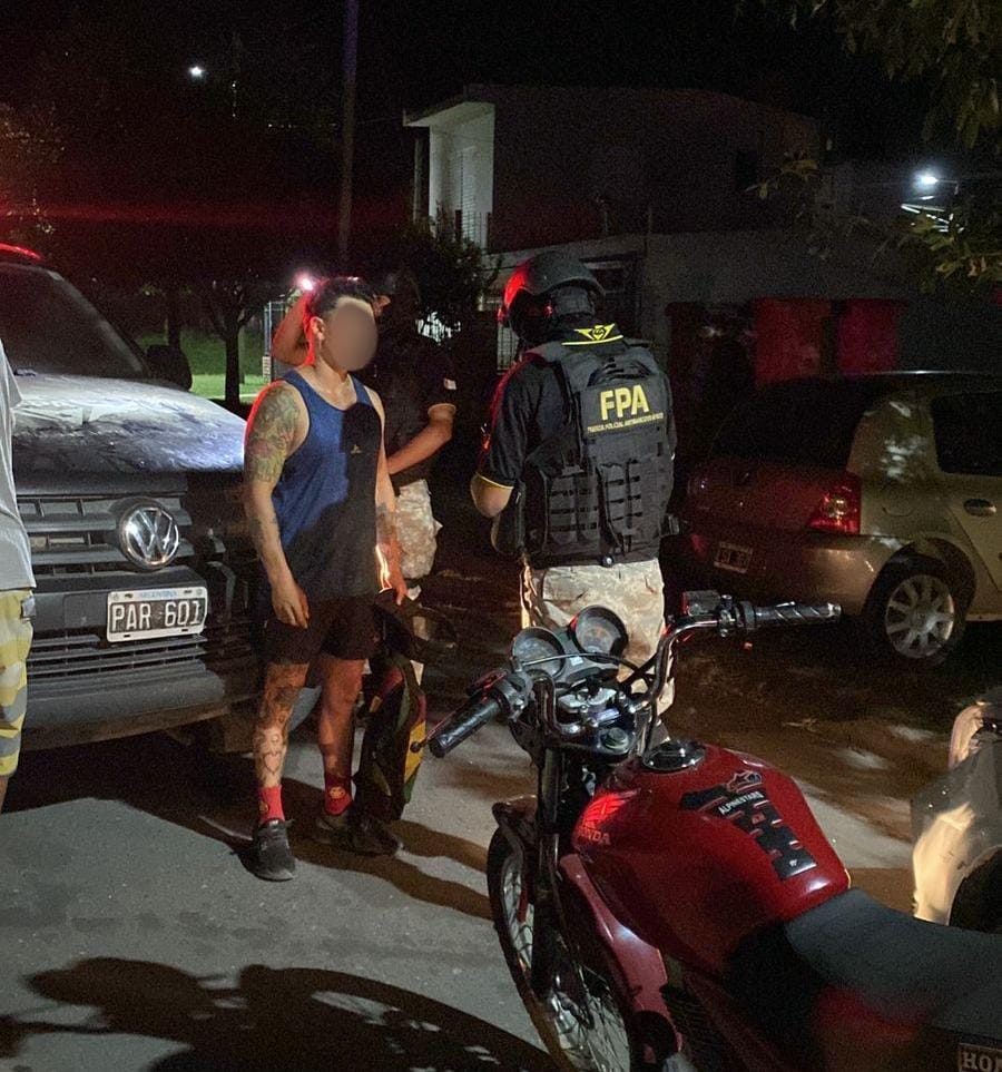 La FPA secuestró cocaína en un patrullaje en la ciudad