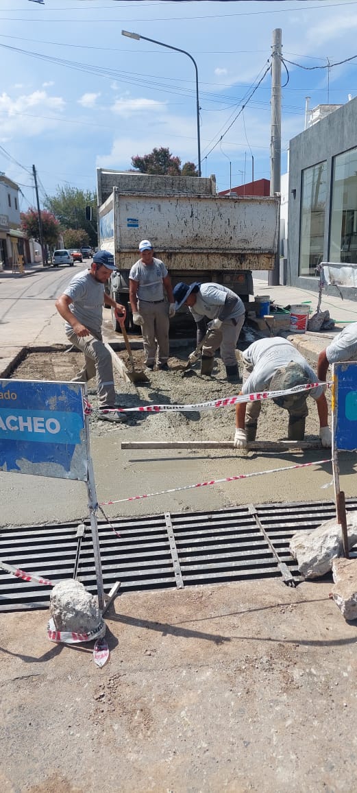 El Gobierno de Alta Gracia sigue avanzando con las tareas de bacheo