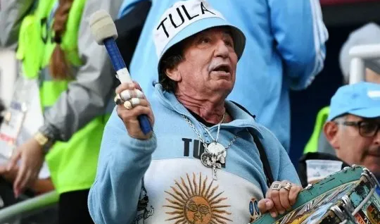 Falleció "Tula", el histórico hincha del bombo