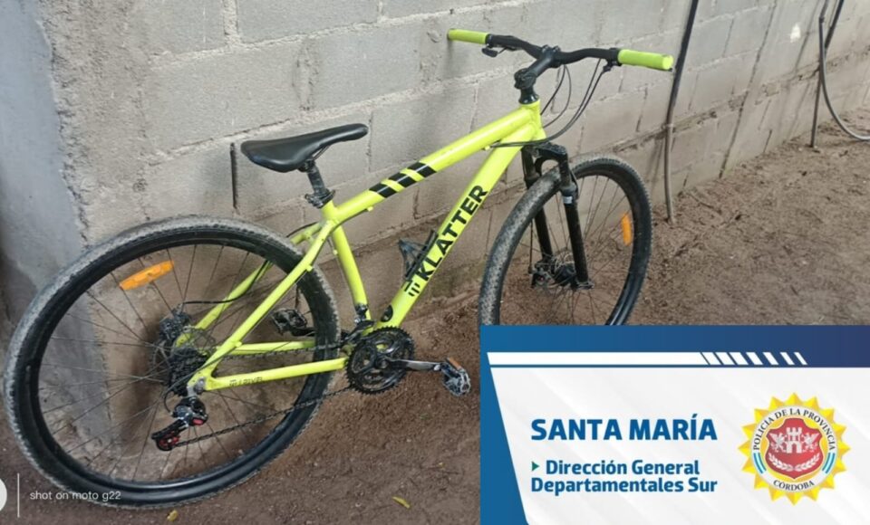 Allanaron una vivienda de Barrio Liniers y recuperaron una bici robada