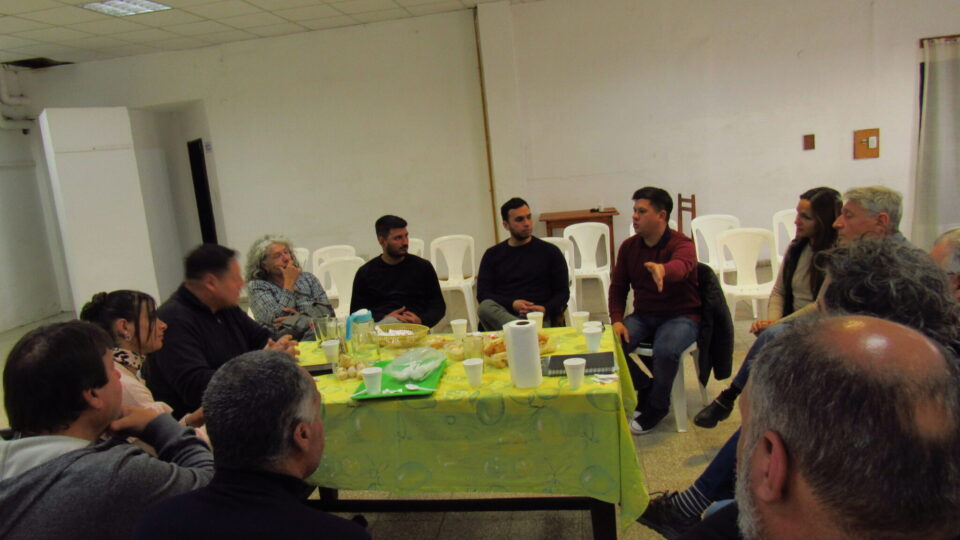 Se realizó una reunión de seguridad entre representantes del departamento y la policía