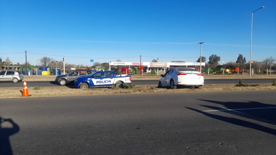 Tremendo despiste a la altura de Villa Parque Santa Ana