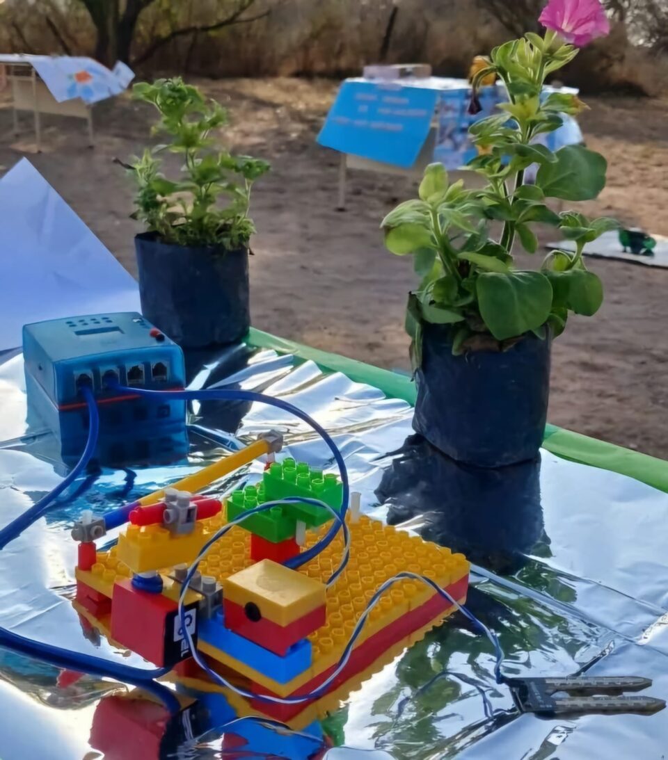 Alumnos de la Escuela Ataliva Herrera idearon un sistema de riego robotizado