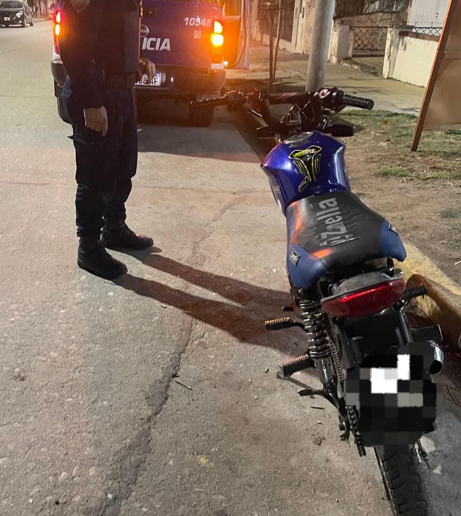 Secuestraron una moto por incumplir normas municipales