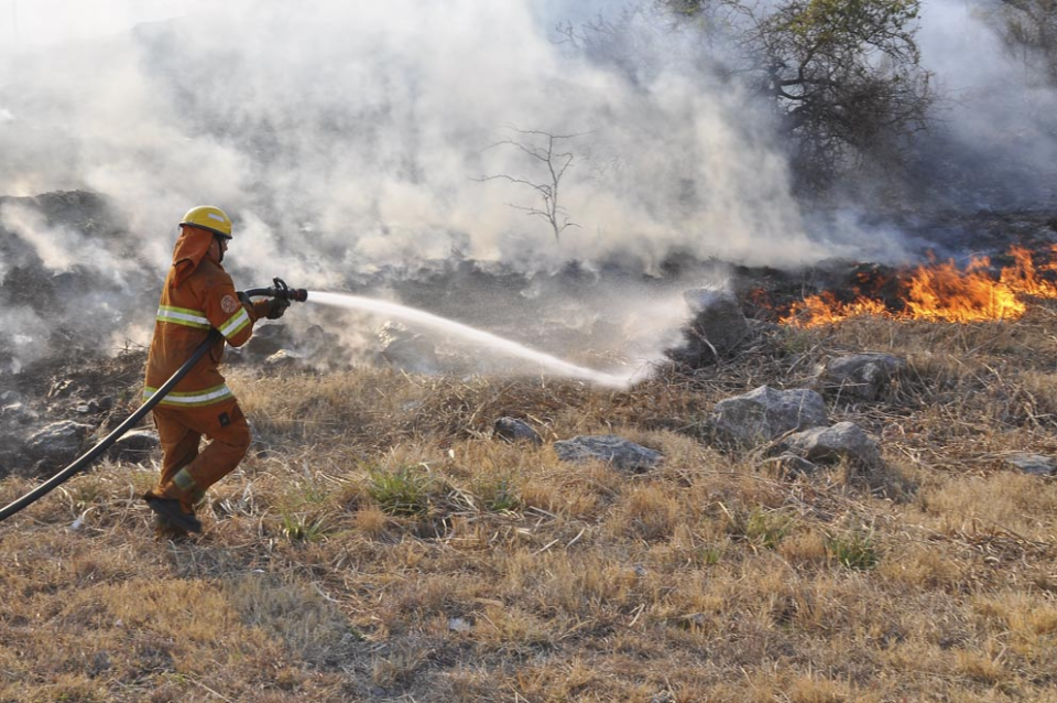 Buenas noticias: no hay incendios activos en la provincia