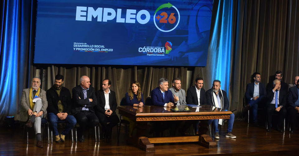 En Córdoba, ya se registran 8 mil desocupados en el programa de empleo provincial +26, lanzado la semana pasada.