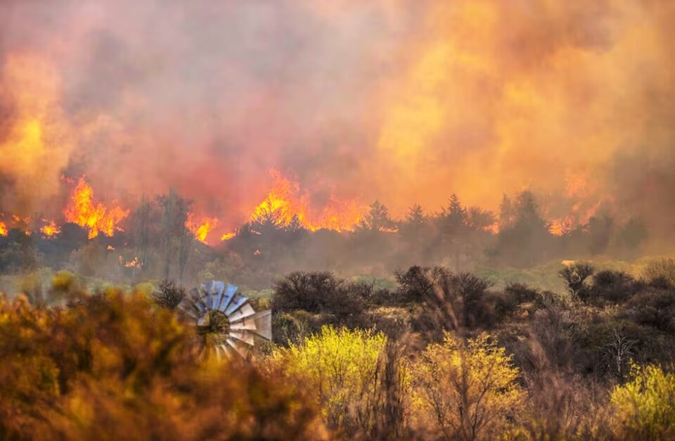 Incendios: el Gobierno nacional informó qué recursos envió para combatir los focos