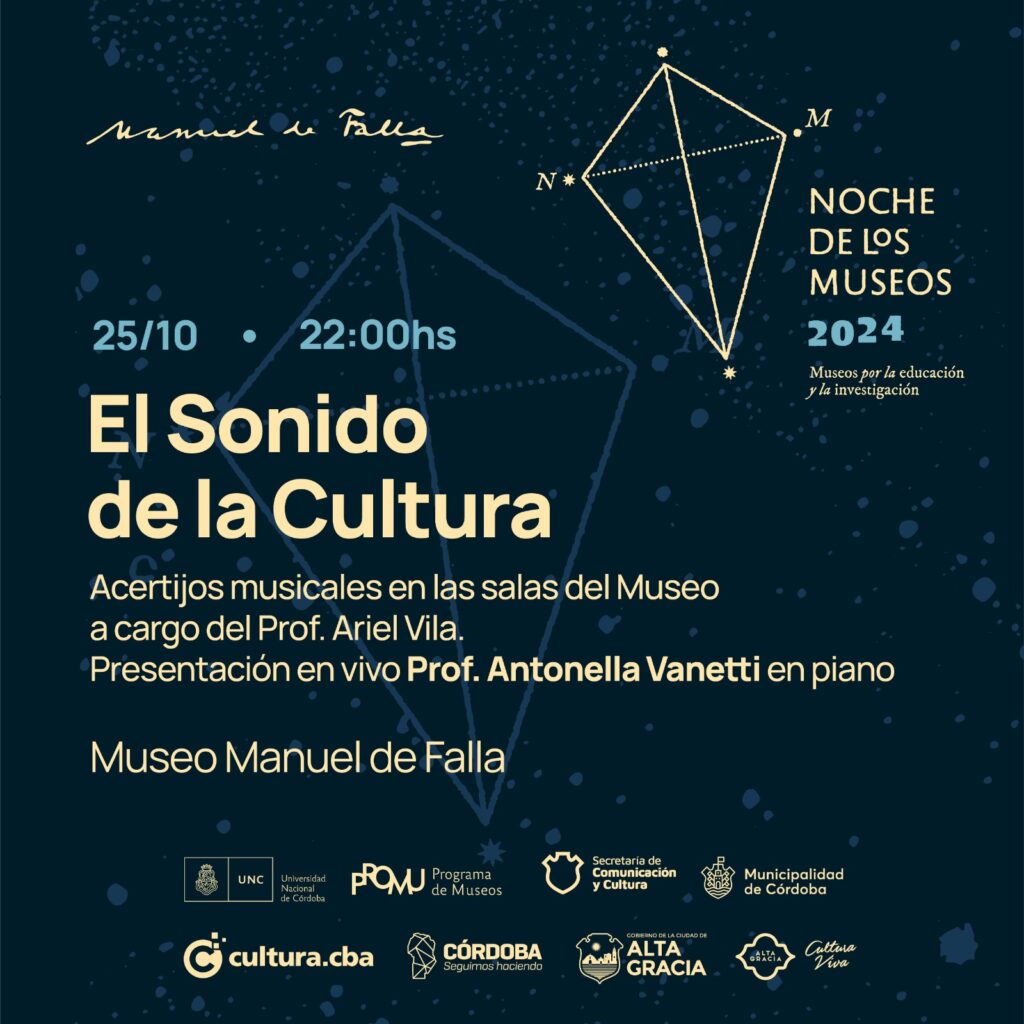 Alta Gracia se suma a otra fantástica edición de la Noche de los Museos