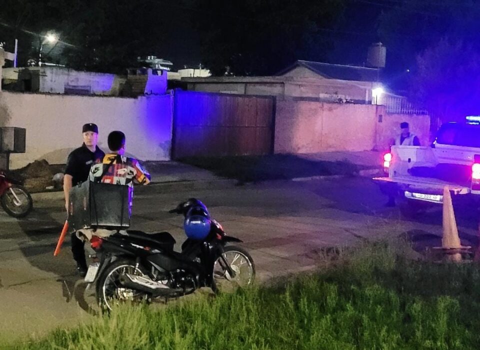 Amplio despliegue policial en un operativo interfuerzas en Alta Gracia
