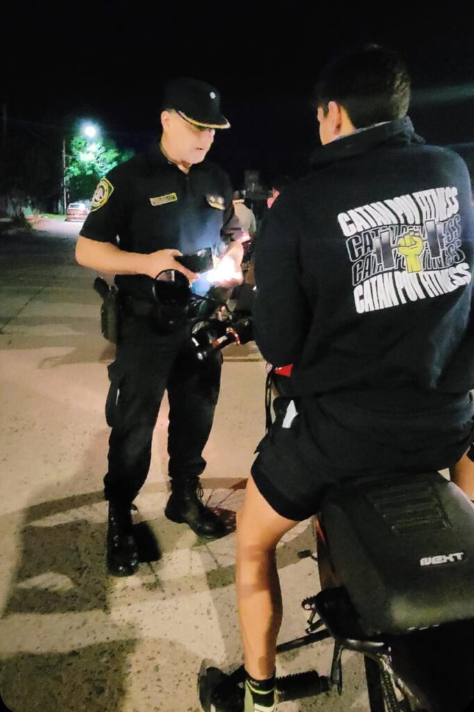 Amplio despliegue policial en un operativo interfuerzas en Alta Gracia