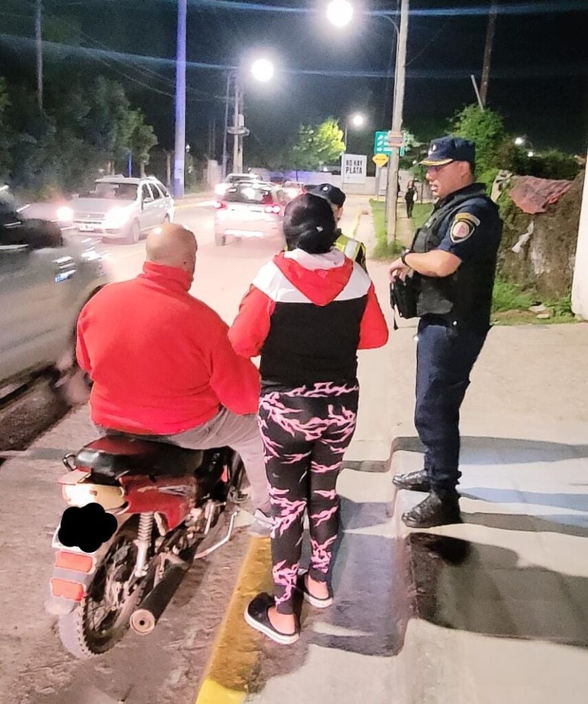 Amplio despliegue policial en un operativo interfuerzas en Alta Gracia
