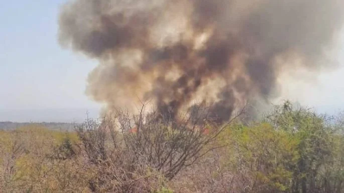 Nuevo foco en San Javier y Yacanto: el fuego avanza sin control