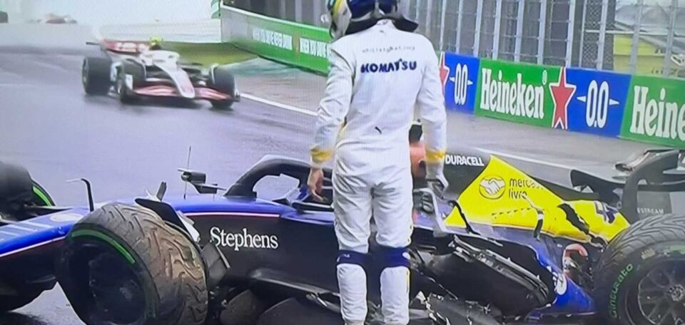 Franco Colapinto chocó y está en duda su presencia en el GP de las Vegas: su estado de salud tras el accidente