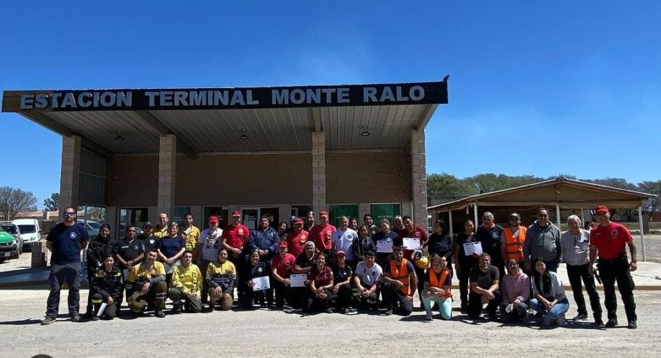 La Defensa Civil de Monte Ralo avanza a paso firme en la localidad