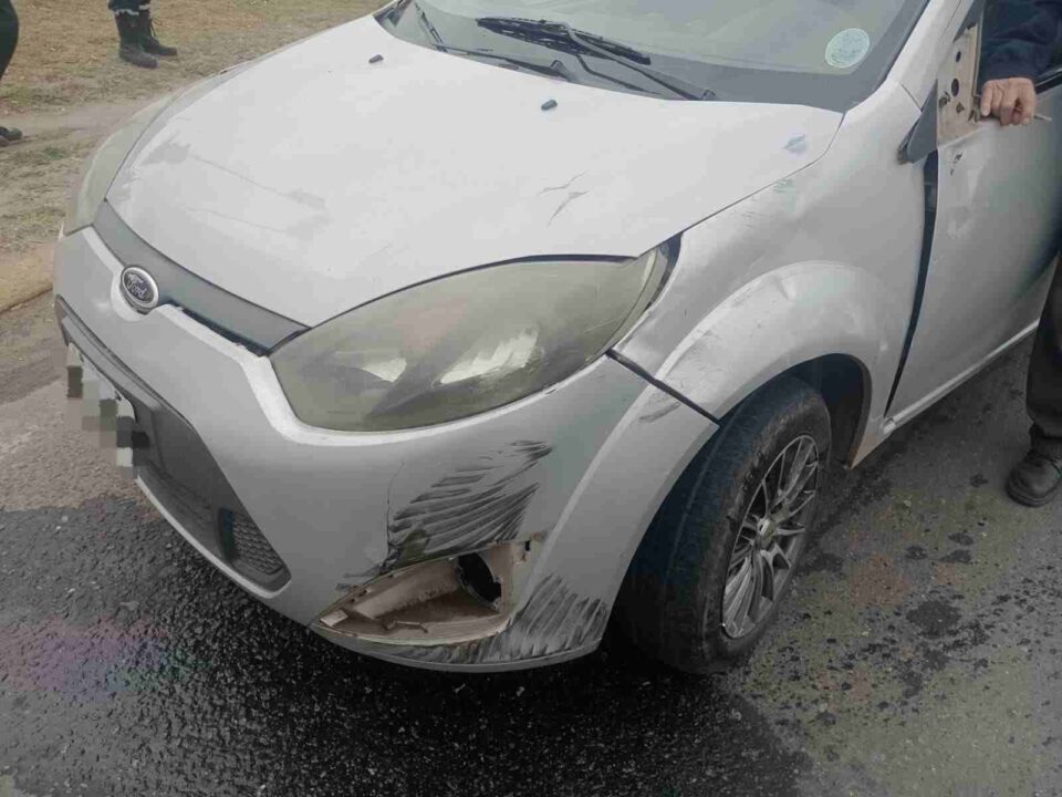 Otra vez en la rotonda del Crucero: un joven de 26 años lesionado
