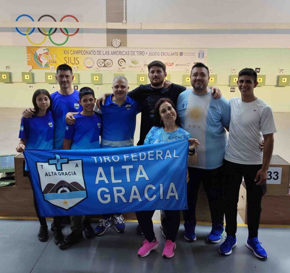 Alta Gracia participó del 82° campeonato argentino de tiro de Pequeño Calibre