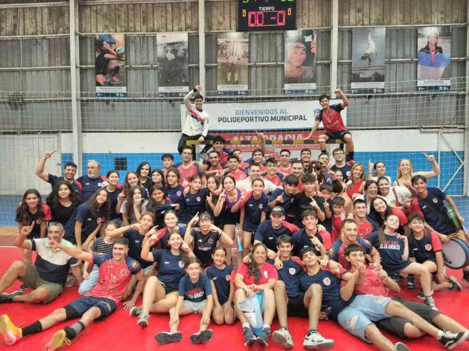 Handball: Municipalidad de Alta Gracia se consagró "Campeón del Año"