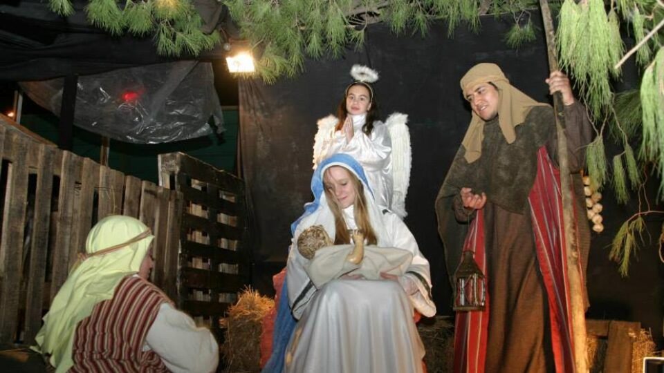 Los Molinos se prepara para la Navidad organizando su pesebre viviente