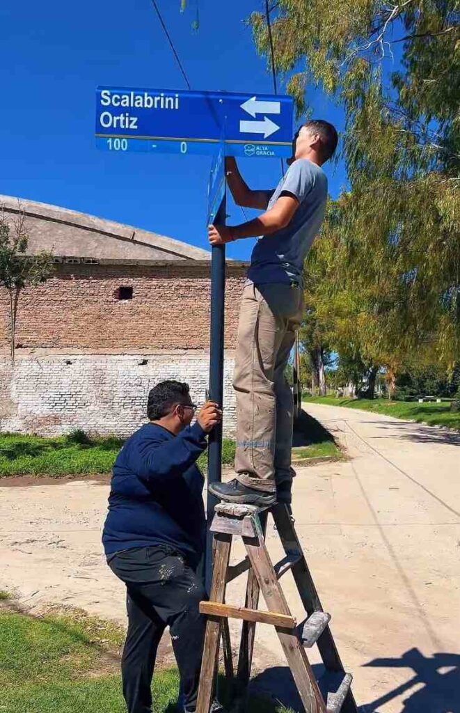 La Municipalidad de Alta Gracia continúa con las tareas de ordenamiento vial