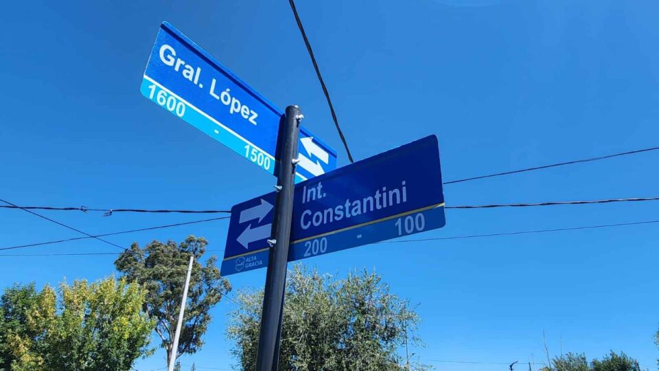 La Municipalidad de Alta Gracia continúa con las tareas de ordenamiento vial