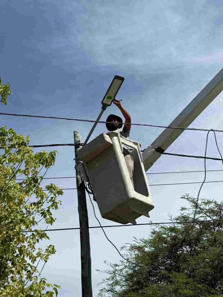 Avanzan las intervenciones en Parque Virrey, 1º de Mayo y Santa María