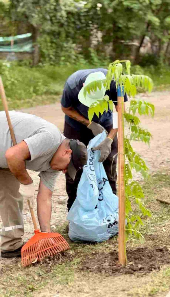 Avanzan las intervenciones en Parque Virrey, 1º de Mayo y Santa María