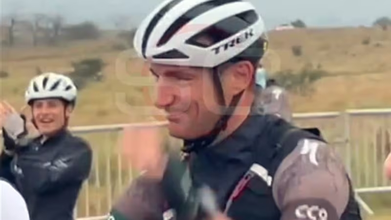 Scaloni y su cuerpo técnico, protagonistas del Desafío del Río Pinto en La Cumbre