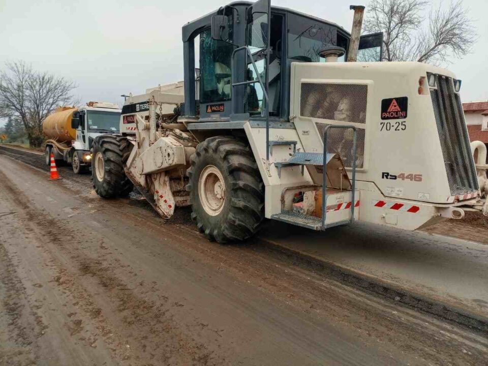 Obra en marcha: ya se trabaja en la ruta entre La Quintana y San Isidro