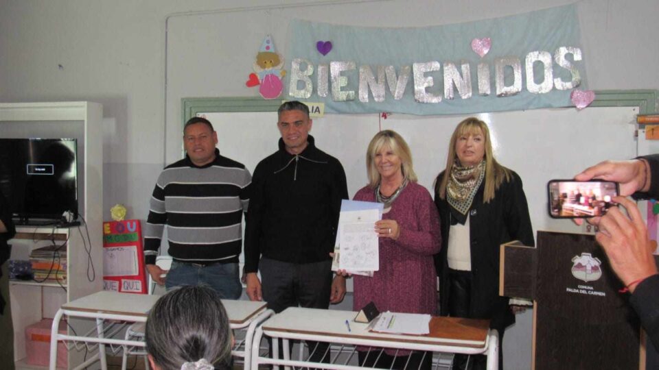 Falda del Carmen constituyó formalmente su Coordinación Local de Educación