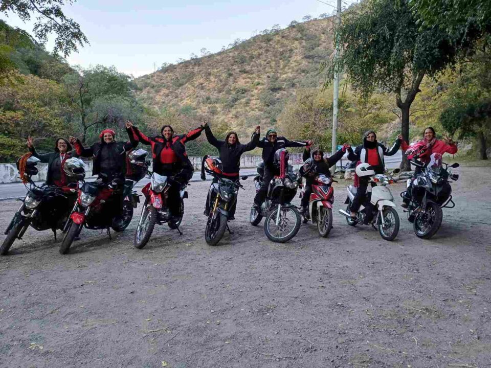 Las reinas del asfalto son de Alta Gracia y se llaman "Furias Rojas"