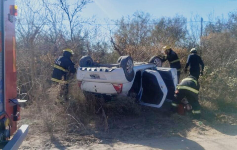 Una mujer resultó herida tras despistar con su vehículo en zona rural de Despeñaderos