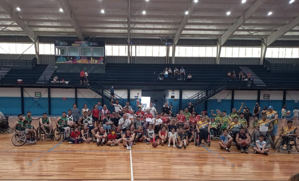 Alta Gracia recibe por primera vez la Liga Nacional de Básquet Adaptado