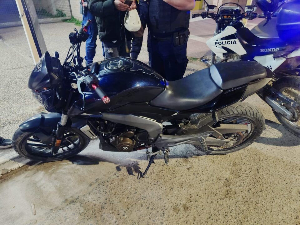 Recuperaron una moto que tenía pedido de secuestro de Santa Fe