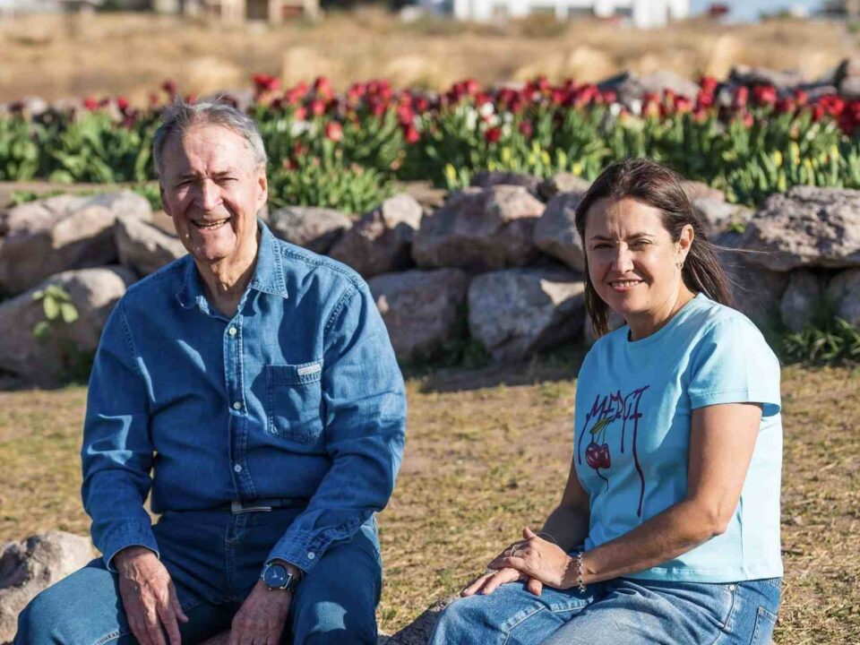 Schiaretti visitó “Despeñaderos Florece” junto a Carolina Basualdo
