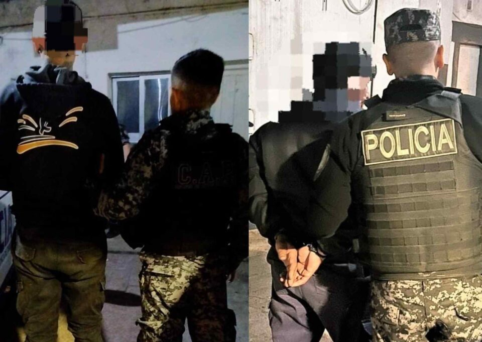 Dos hombres detenidos por violencia familiar en distintos barrios de la ciudad