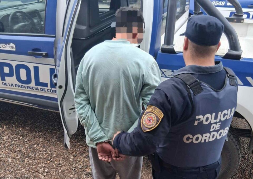 Detuvieron a un hombre por un caso de violencia familiar en Monte Ralo