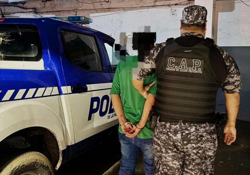 Un control policial terminó con la detención de un prófugo