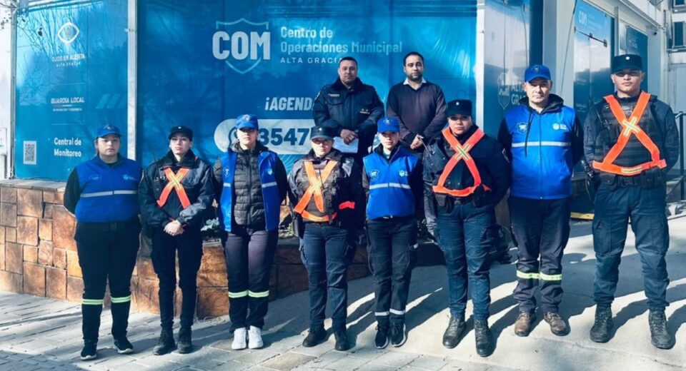 Patrullajes nocturnos reforzarán la seguridad en Alta Gracia