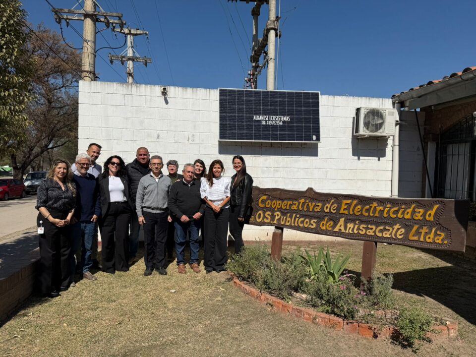 Autoridades del Banco de Córdoba se reunieron con la Cooperativa Anisacate
