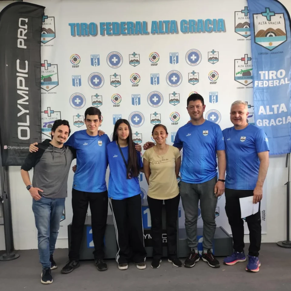 Dos jóvenes de Alta Gracia competirán en Tiro Deportivo en los Juegos Evita 2025