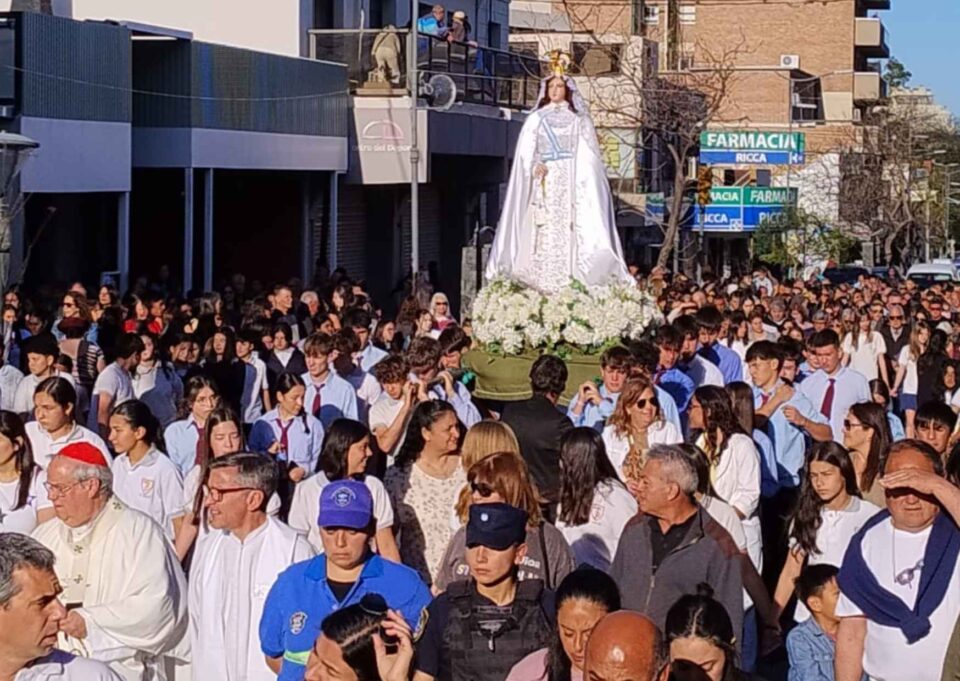 La Virgen de la Merced reunió a Alta Gracia en una jornada de fe y festejos