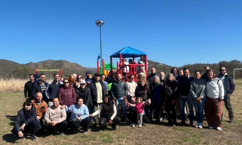 Quedó inaugurado un espacio de encuentro para las familias de barrio La Hornilla