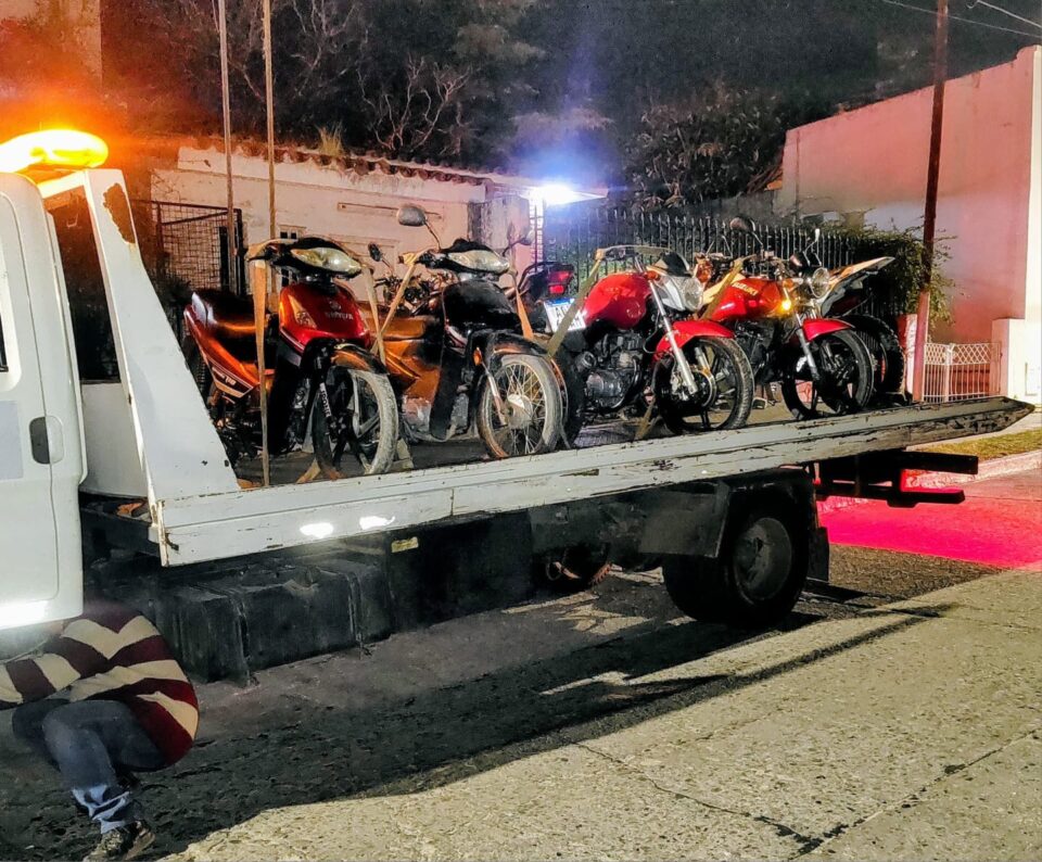 Nuevo operativo de control de tránsito en Alta Gracia: secuestraron 21 vehículos
