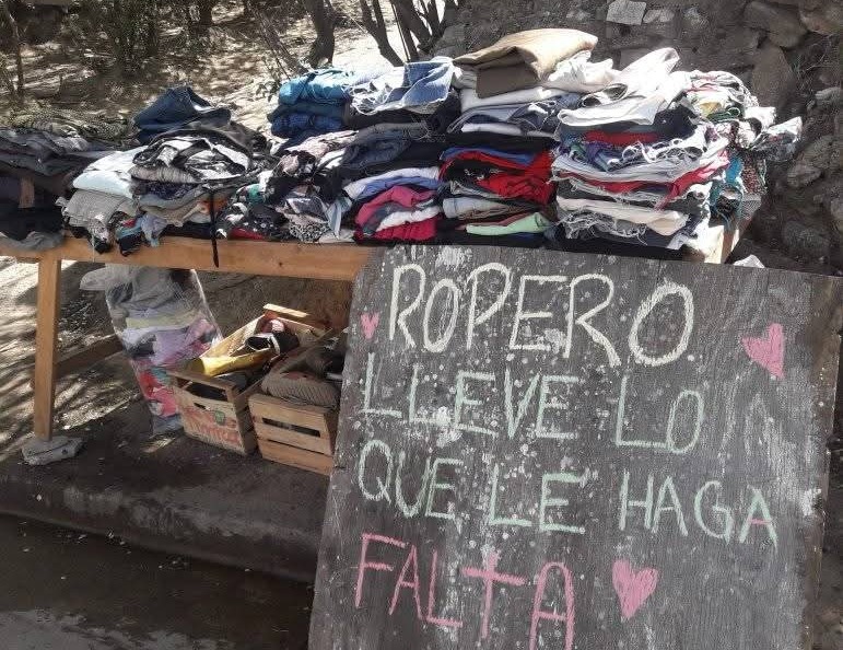 “Lleve lo que necesite”: el gesto de un vecino de Barrio Sabattini que conmueve
