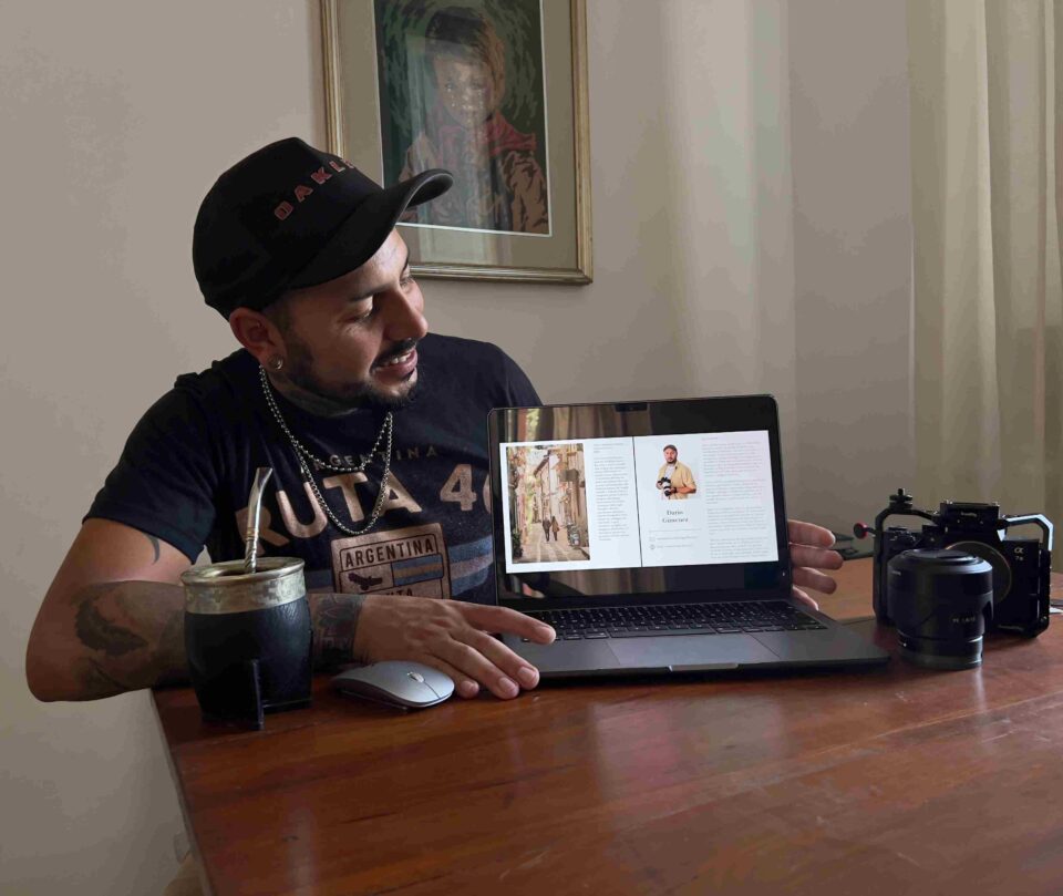 Un fotógrafo de Alta Gracia logró que su obra forme parte de un prestigioso libro en Italia