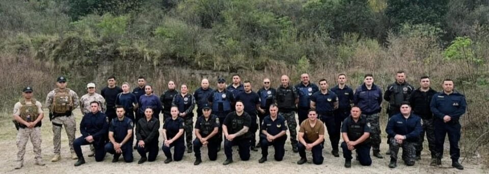La Departamental Santa María realizó su primera capacitación en agentes químicos