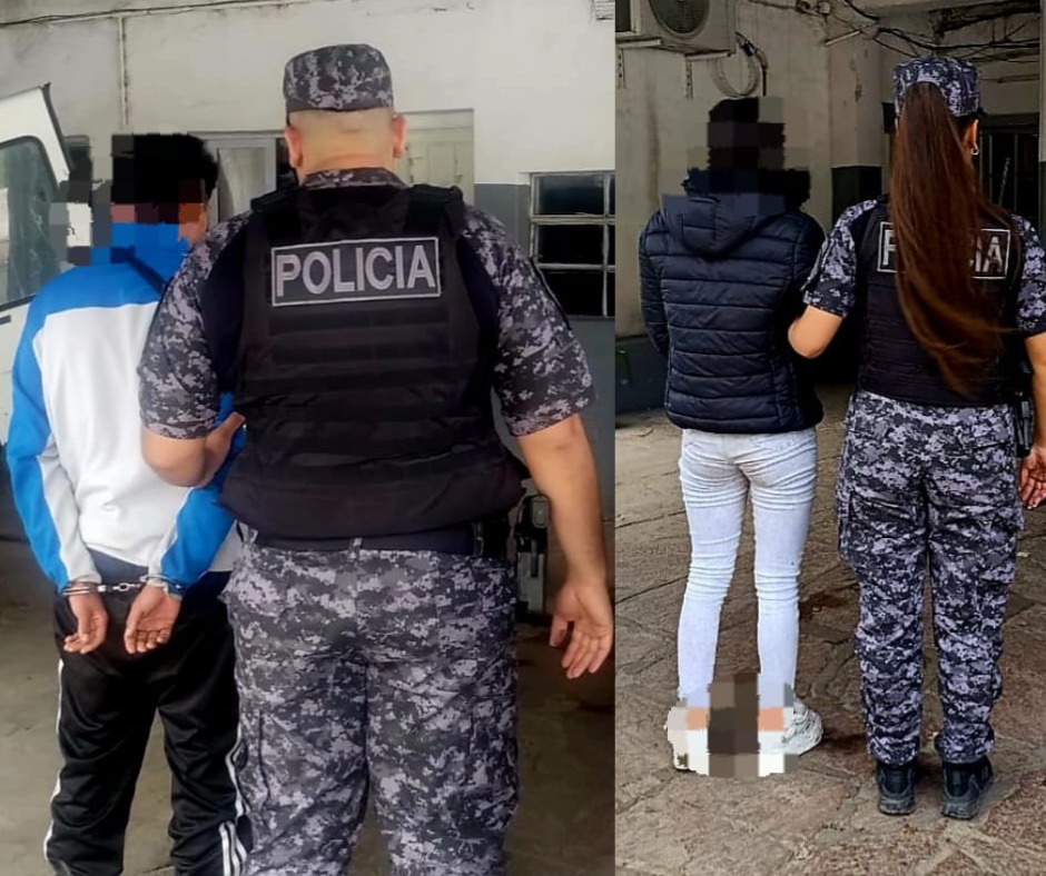 Persecución a toda velocidad: dos menores en moto fueron atrapados en Falda del Carmen