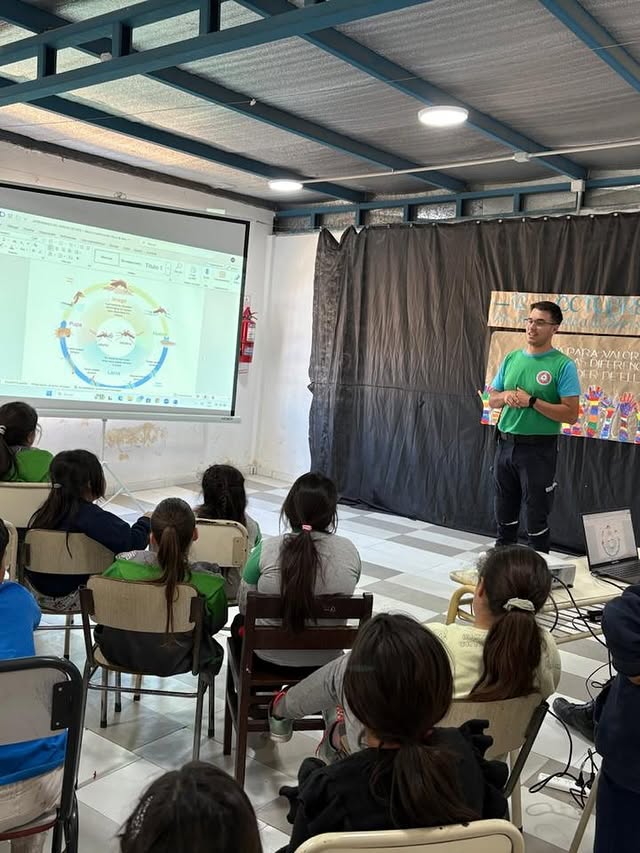 Monte Ralo: alumnos participaron de una charla informativa sobre prevención del dengue
