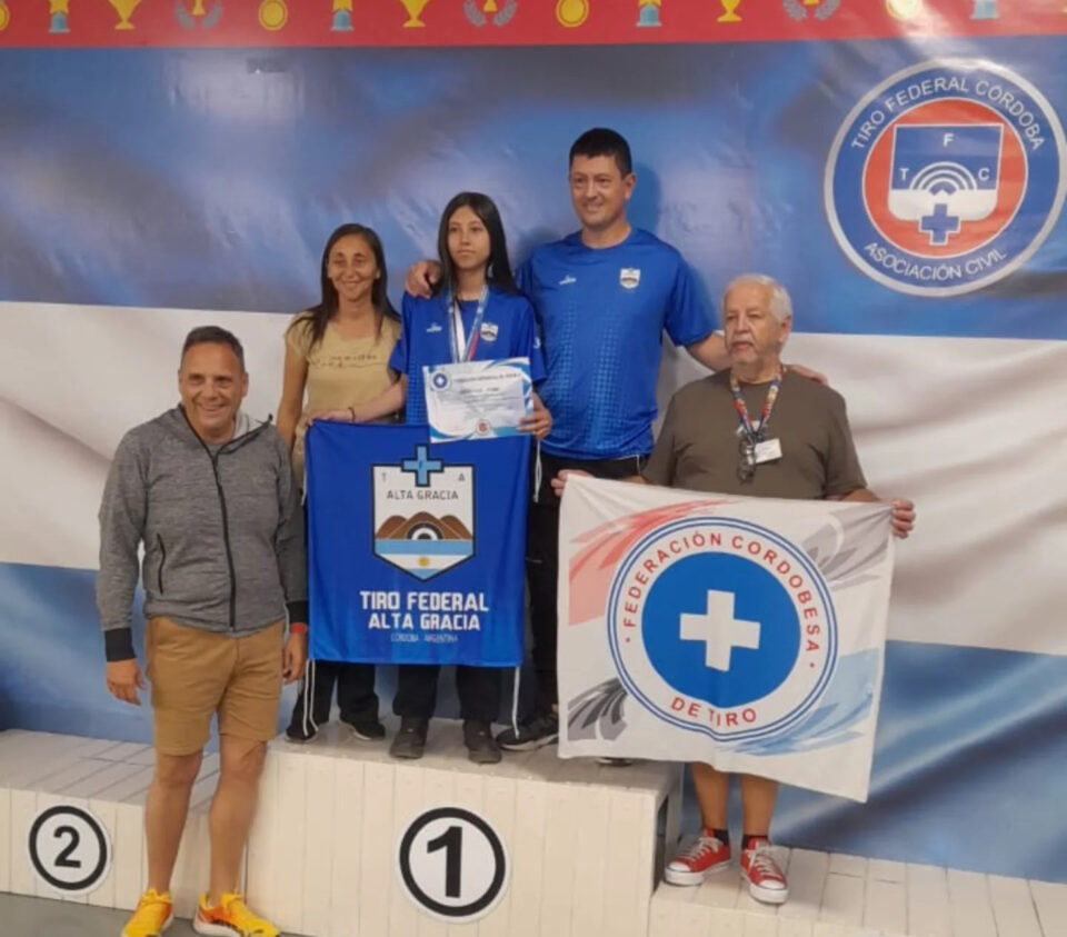 Agostina Yupar se consagró Campeona Provincial de Tiro en Miras Abiertas