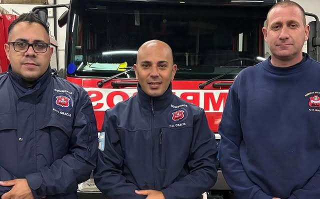 Héroes: Bomberos de Alta Gracia le salvaron la vida a un niño de ocho años